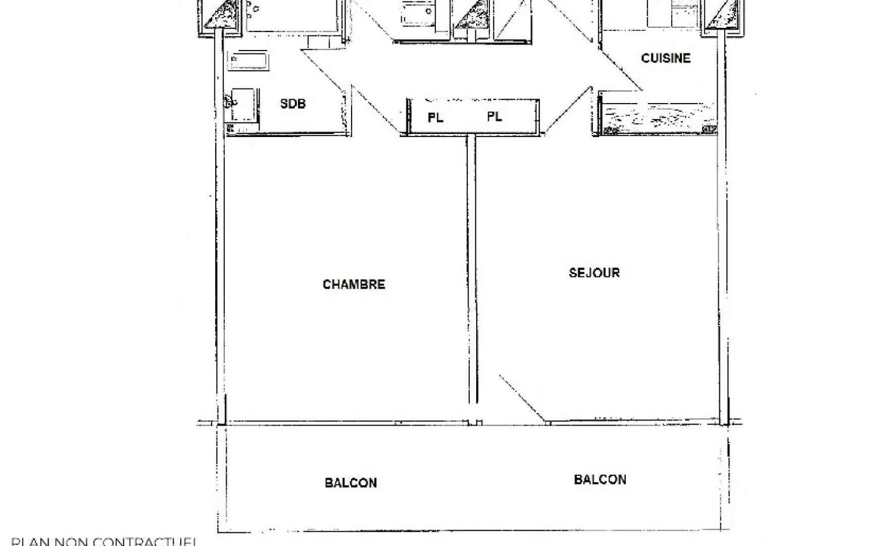 Residence Aravis - Appartement 6 Pers Ski Au Pied A La Croisette Mae-5444 생마르탱 드 벨빌 아파트 생마르탱 드 벨빌