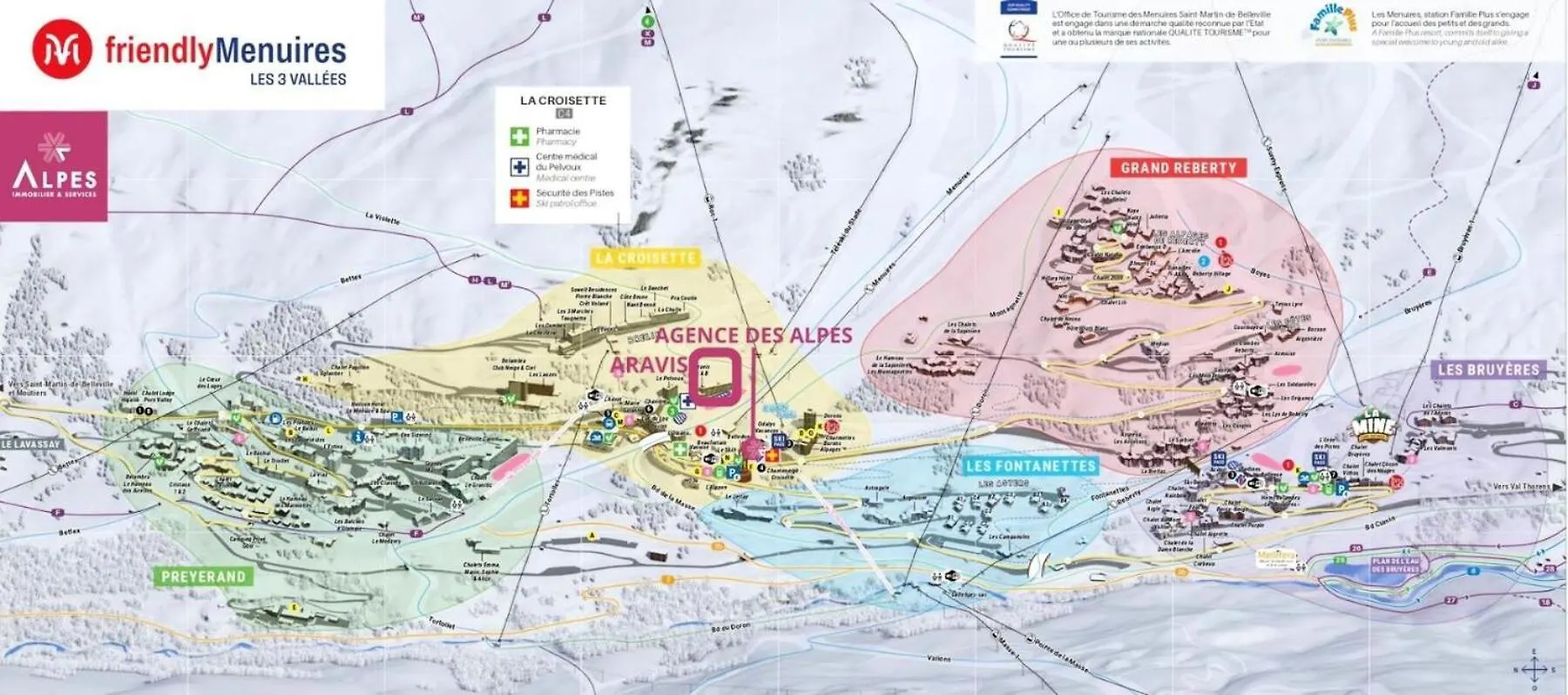 Residence Aravis - Appartement 6 Pers Ski Au Pied A La Croisette Mae-5444 Saint-Martin-de-Belleville 0*,  Fransa